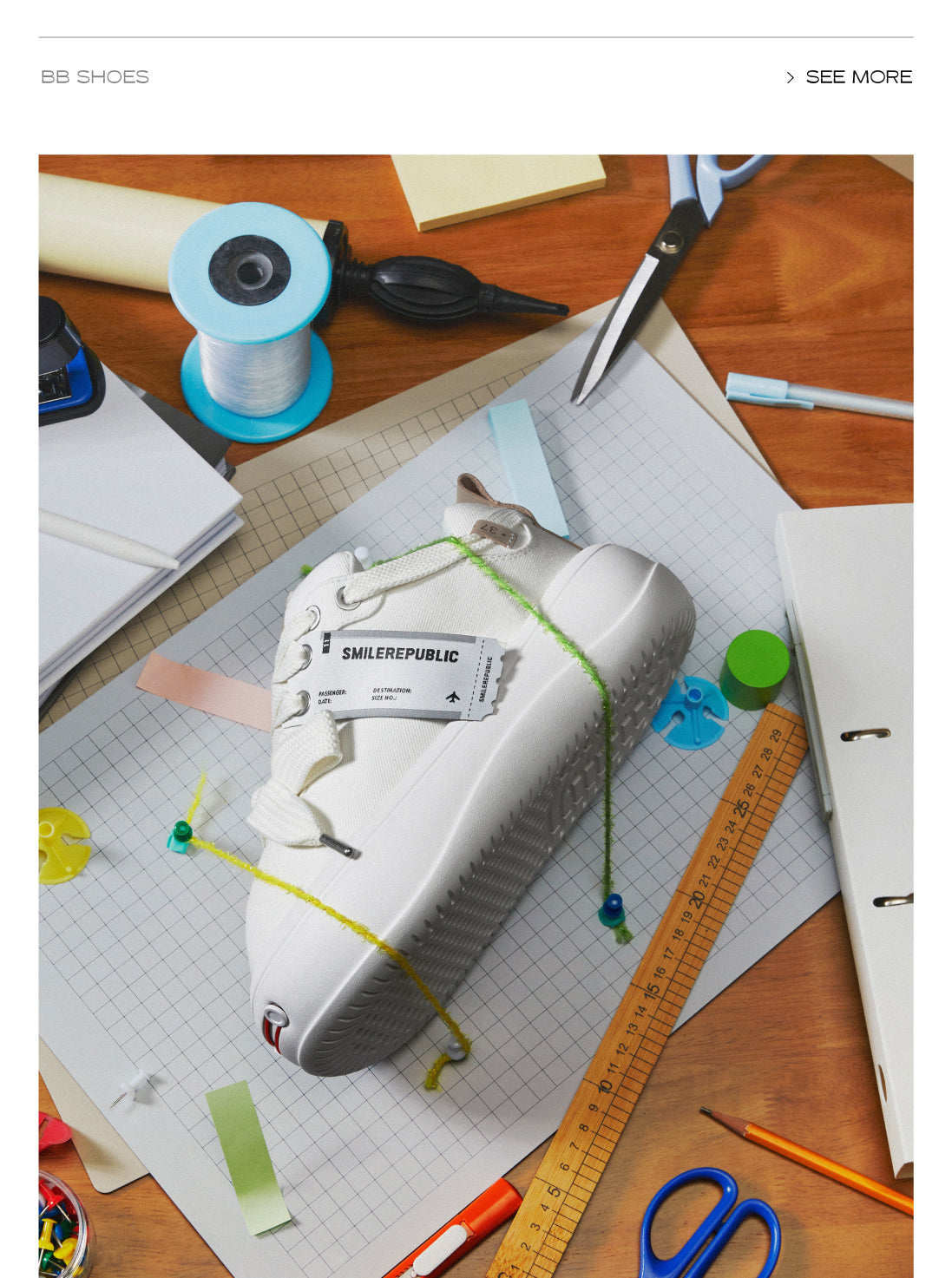 White Twill Bread Shoes