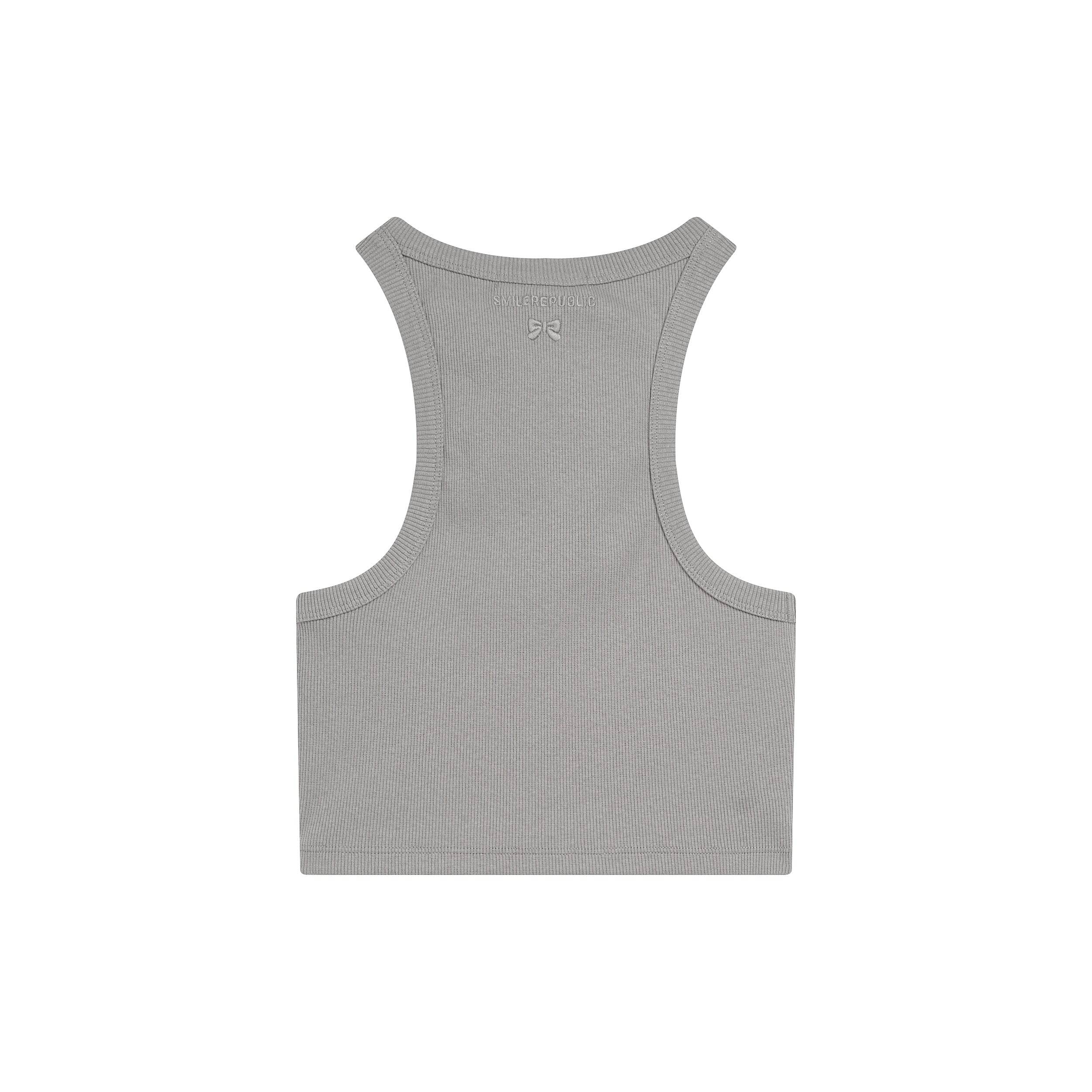 Shoulder Cut Knit Vest - SMILEREPUBLIC