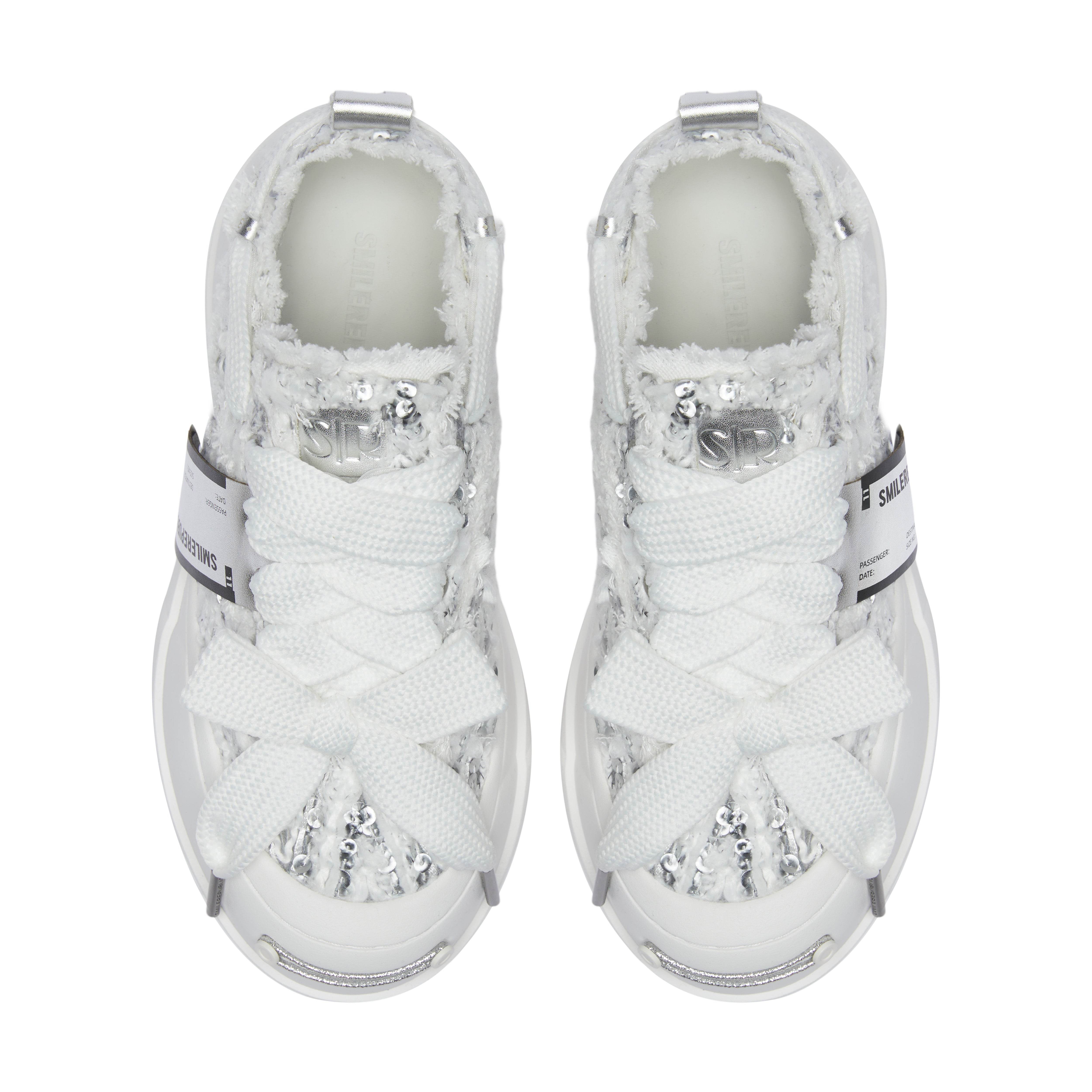 Silver Scales Low Top SB Sneaker - SMILEREPUBLIC