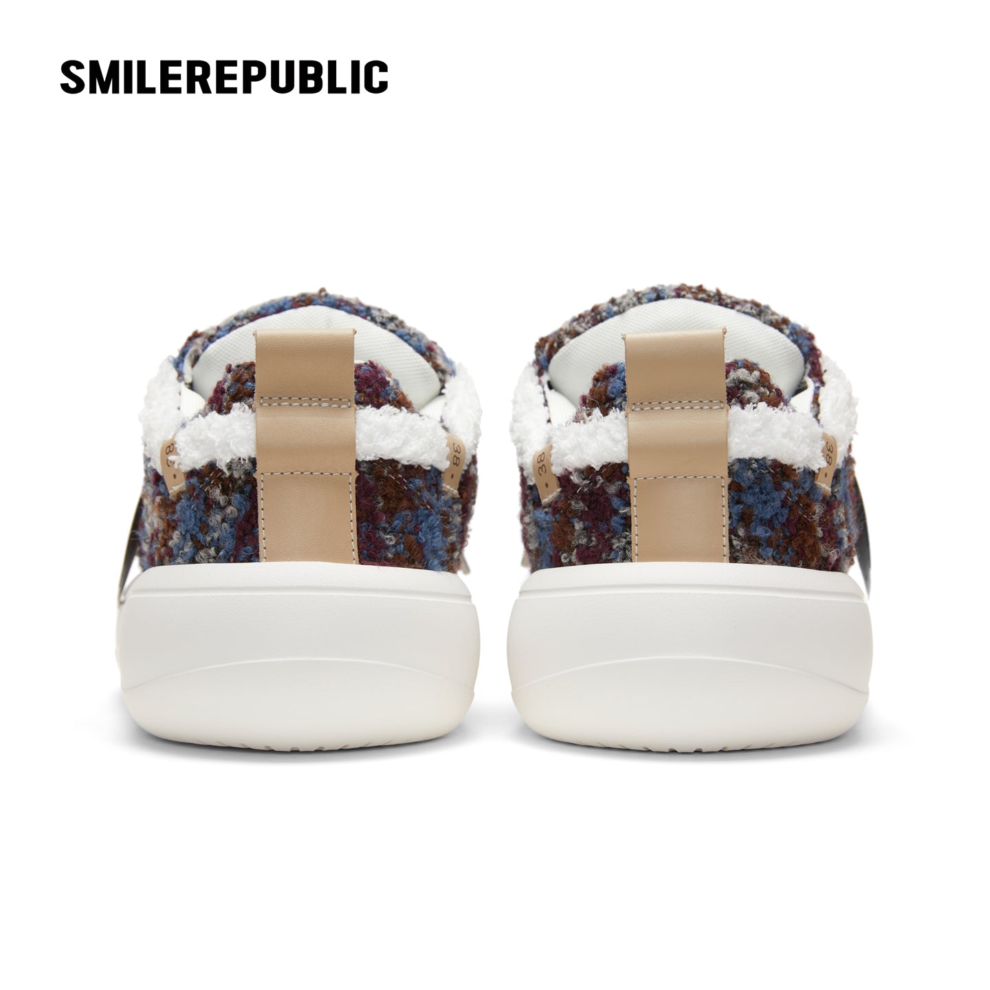 Fair Isle Polar Fleece Bread Shoes