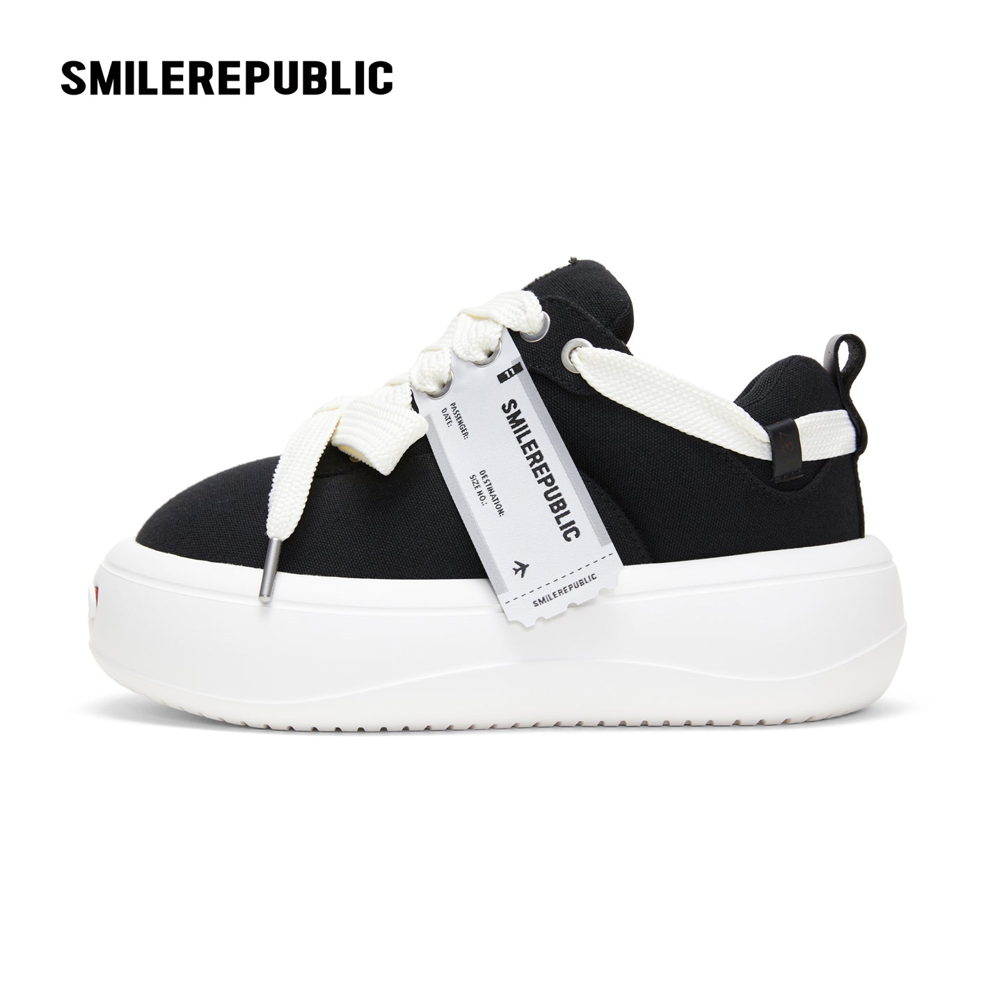 Black Canvas Bread Shoes