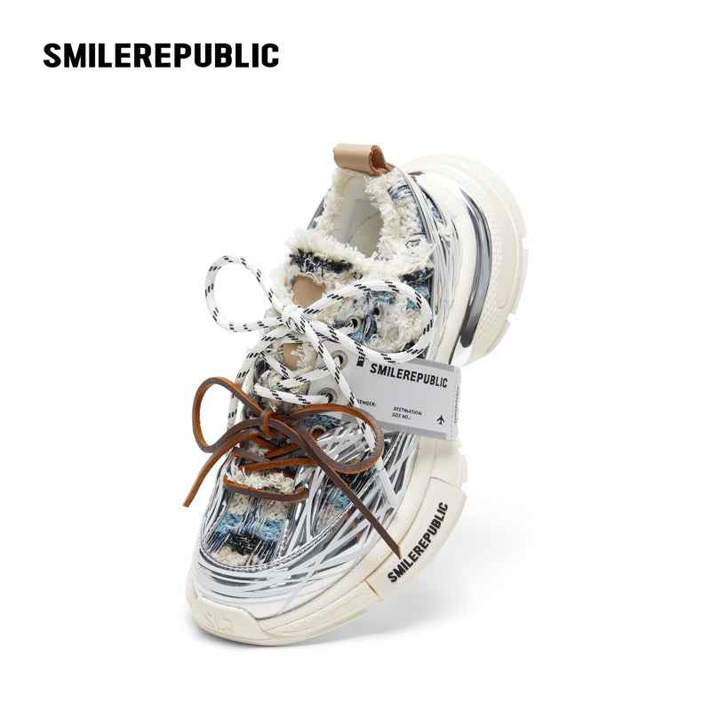 XXXS Skyline Blueblack Woolen Canvas Shoes