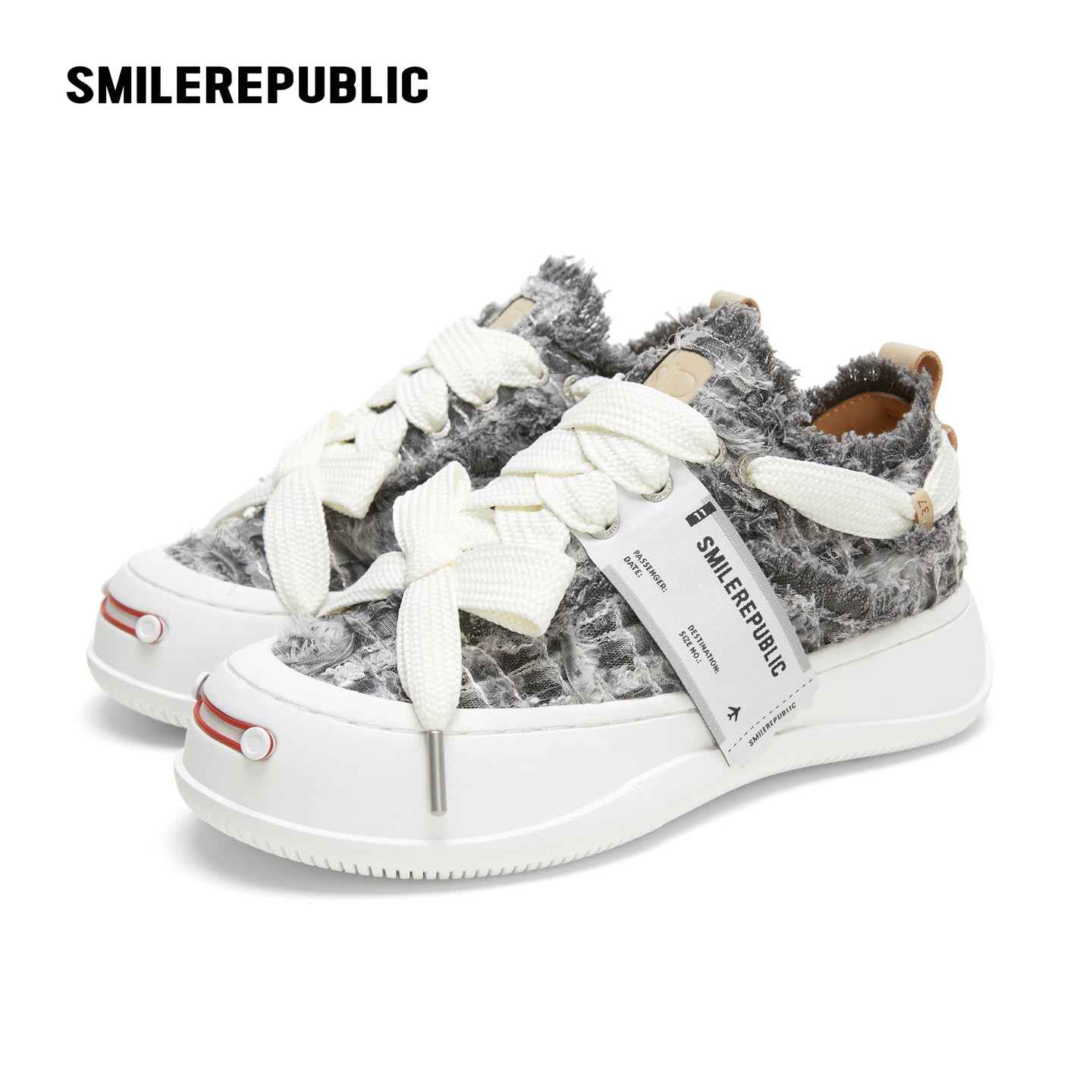 Twilight Mist Grey Low Top Canvas Shoes