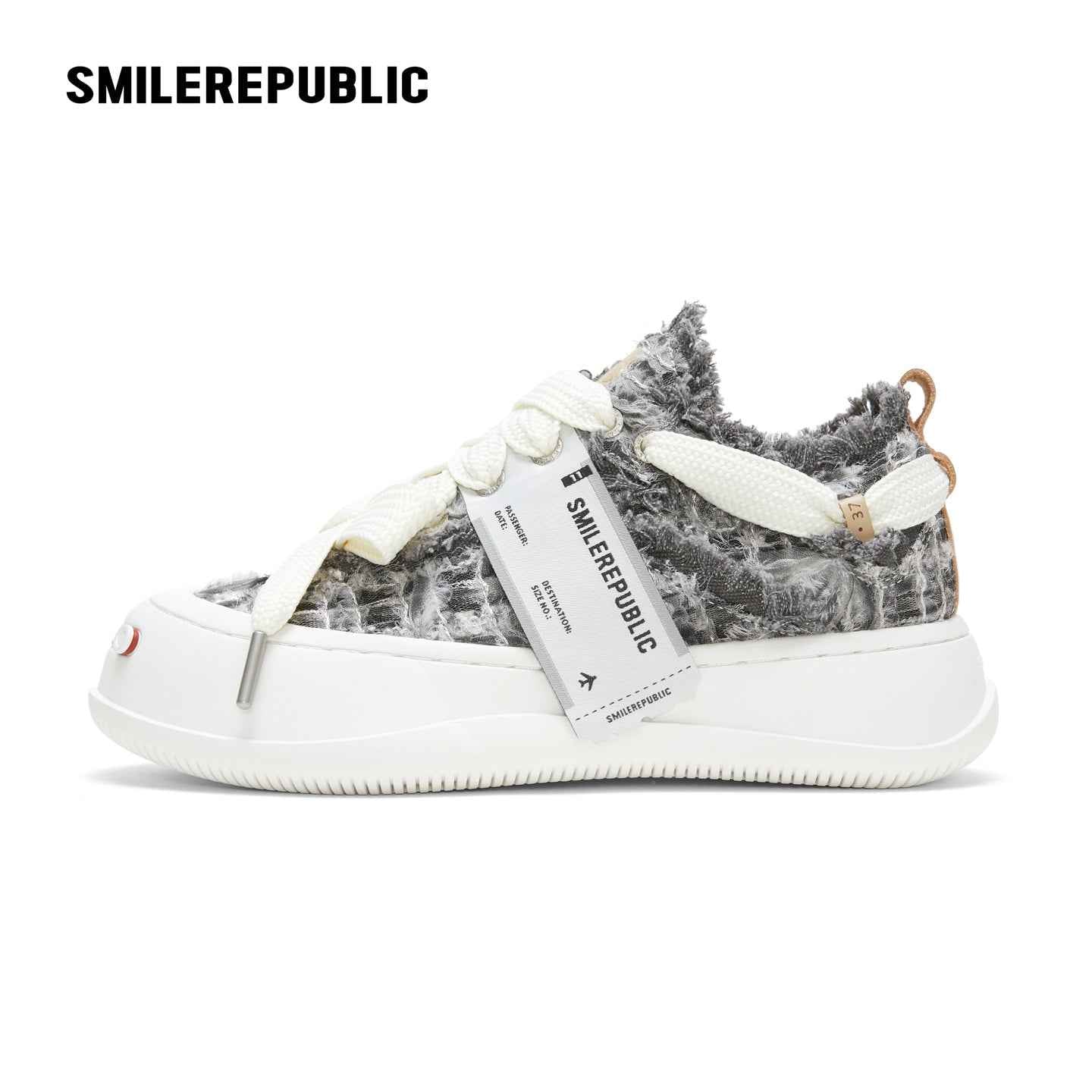 Twilight Mist Grey Low Top Canvas Shoes