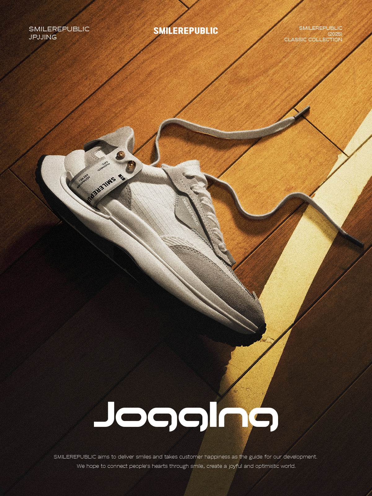 【NEW】Retro Jogging Sneaker - SMILEREPUBLIC