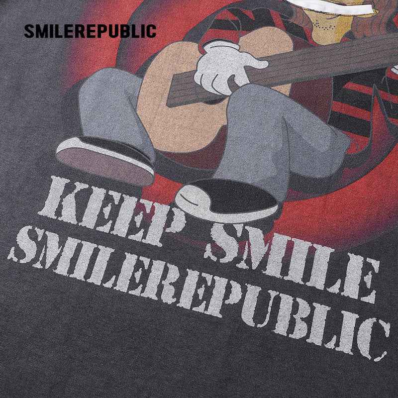 Oversized Simpsons Print T-Shirt