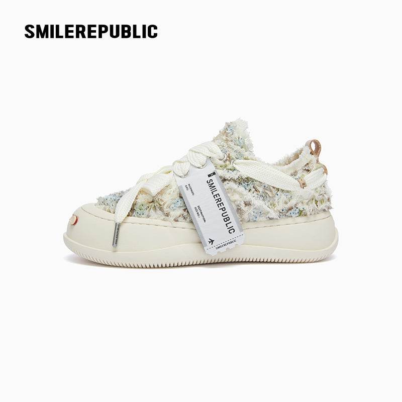 Monet Tweed Low Top SB Sneaker - SMILEREPUBLIC