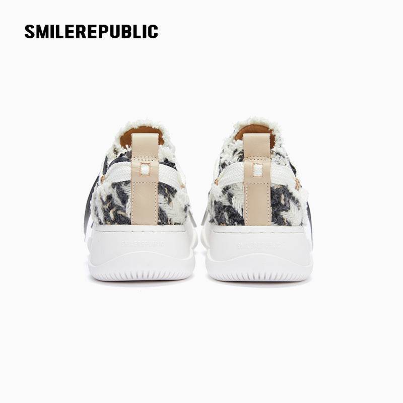 Black White Chevron SB Sneaker - SMILEREPUBLIC