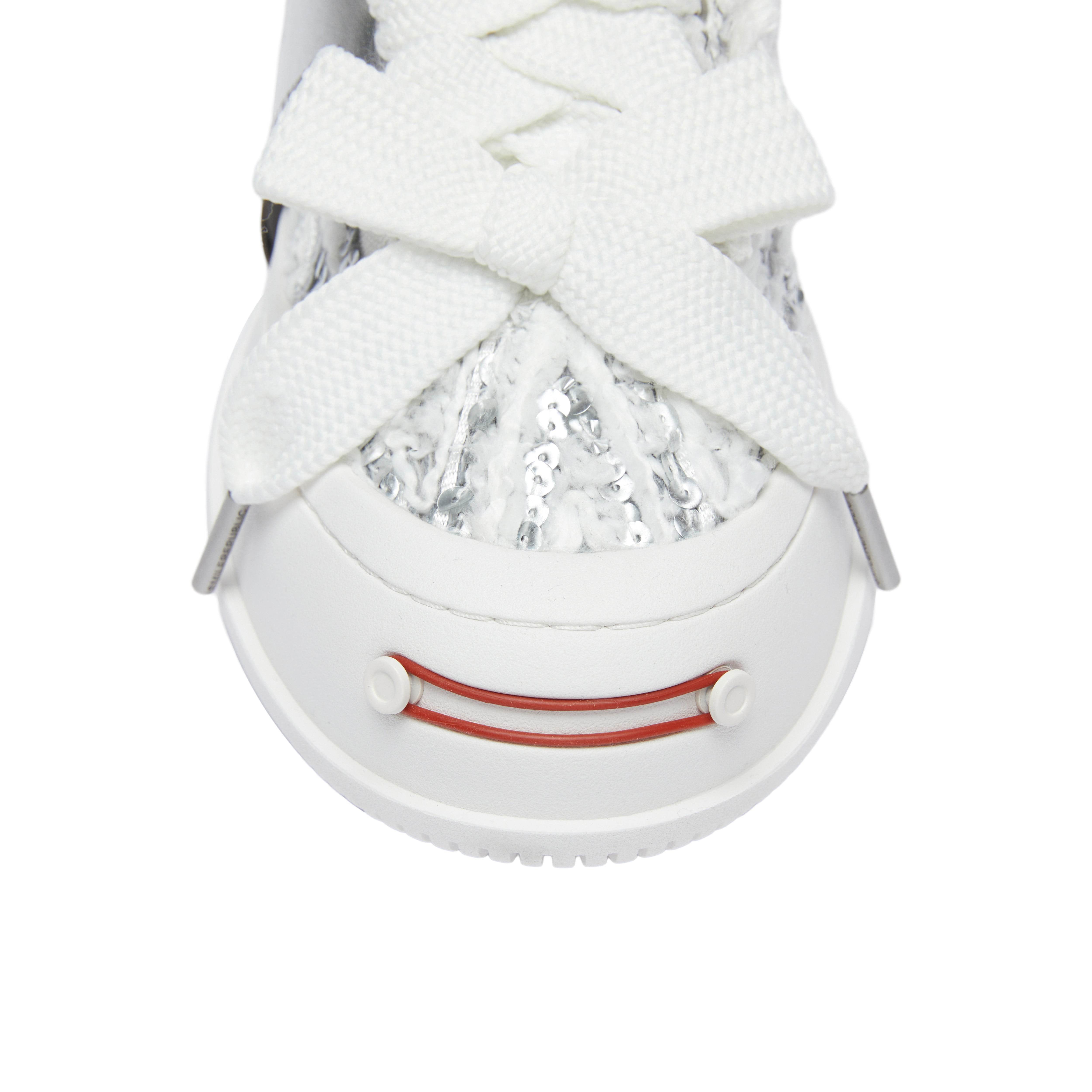 Silver Scales Low Top SB Sneaker - SMILEREPUBLIC