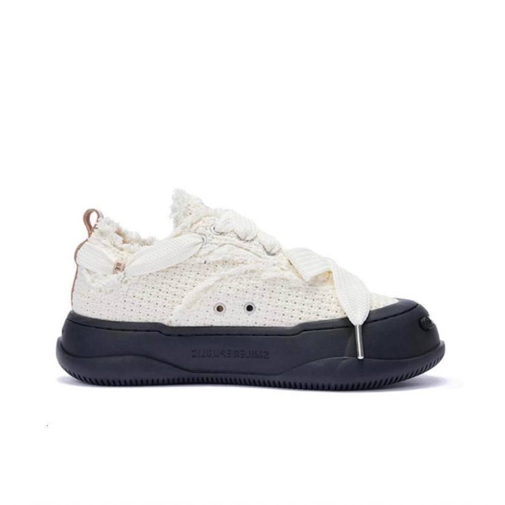 Native White Cross Jacquard SB Sneaker - SMILEREPUBLIC