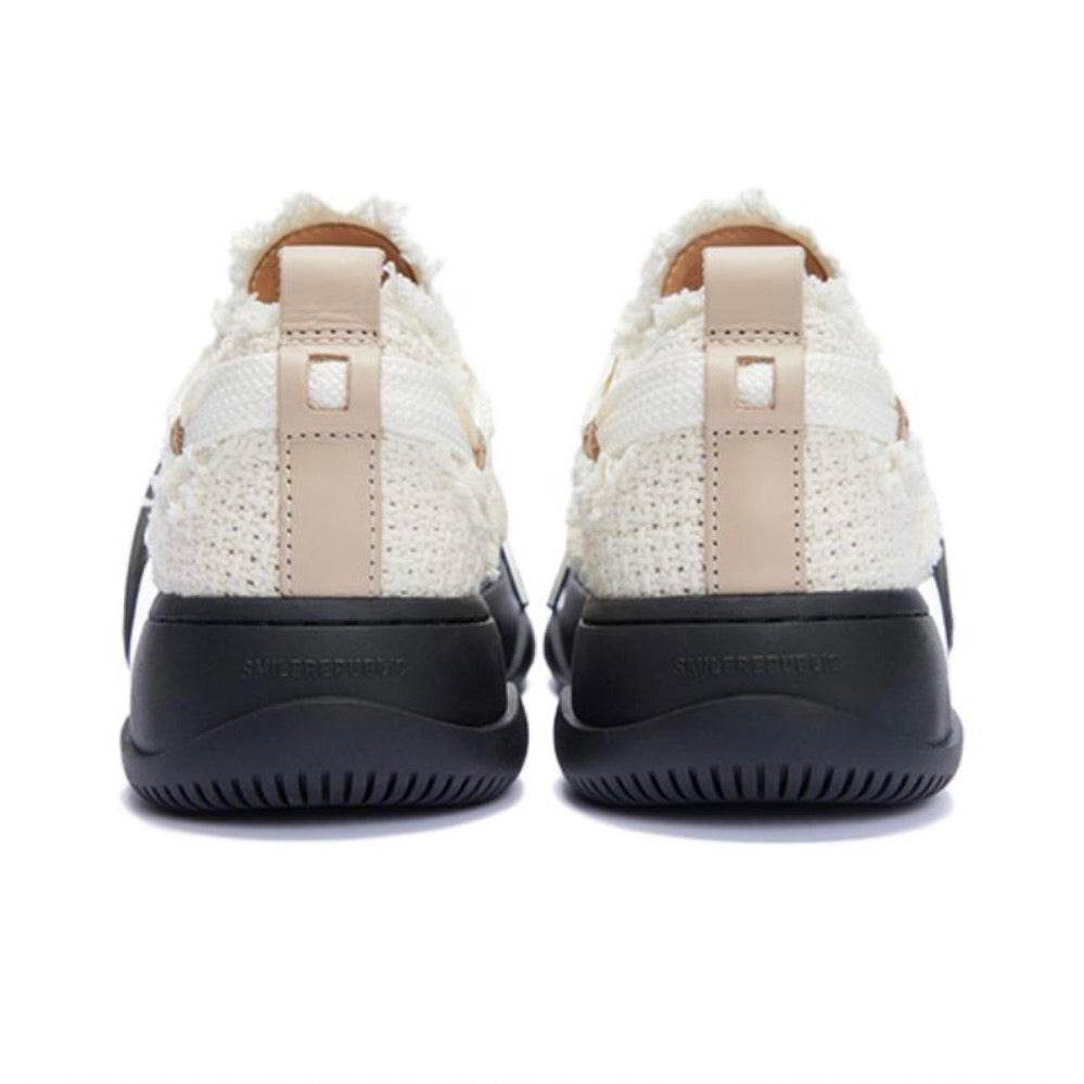 Native White Cross Jacquard SB Sneaker - SMILEREPUBLIC