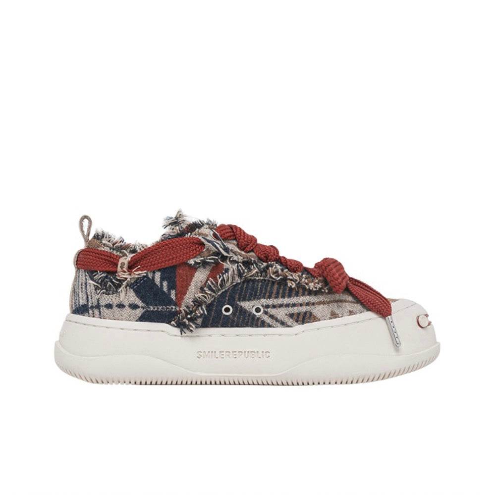 Dark Brown Woolen SB Sneaker - SMILEREPUBLIC