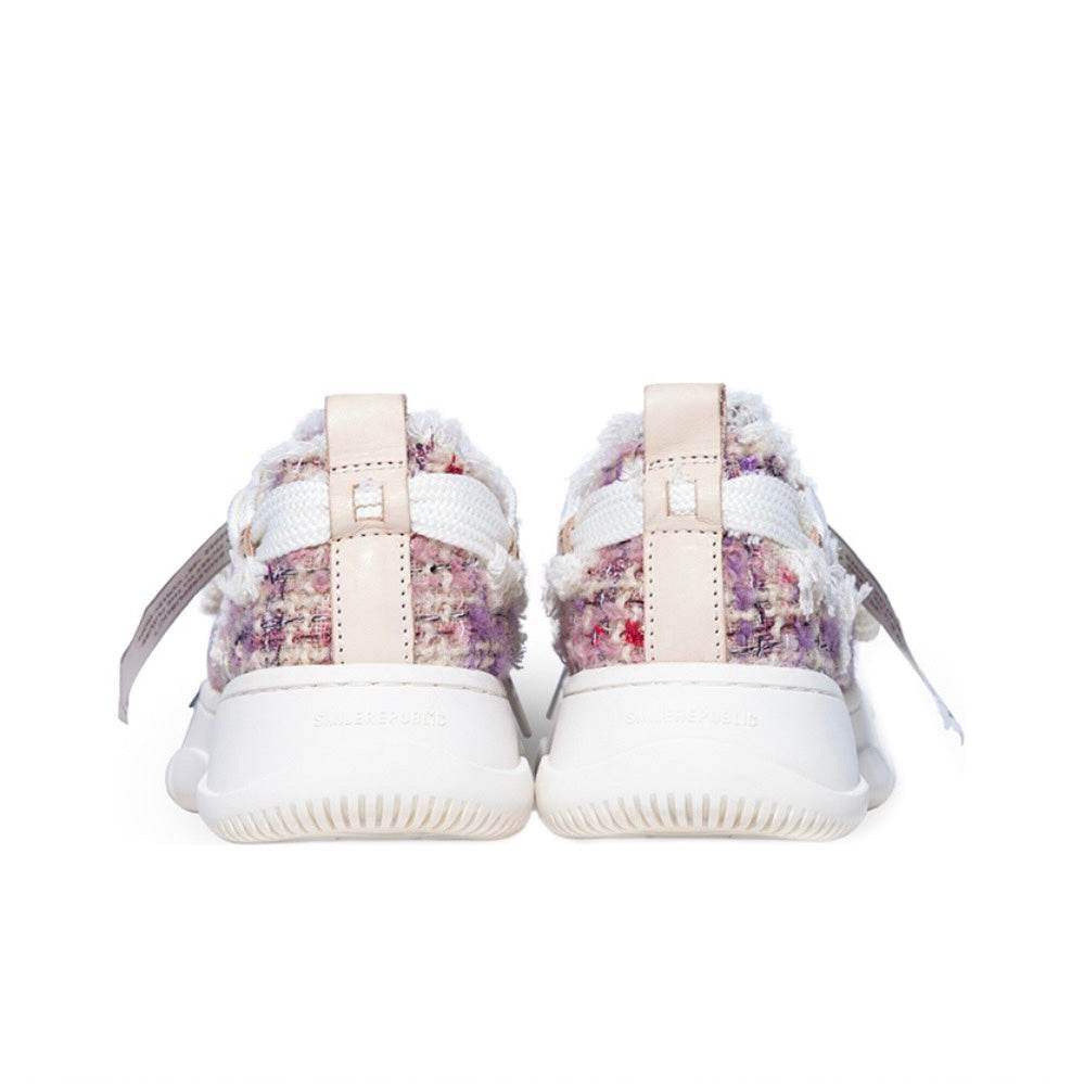 Purple Colorful Tweed SB Sneaker - SMILEREPUBLIC