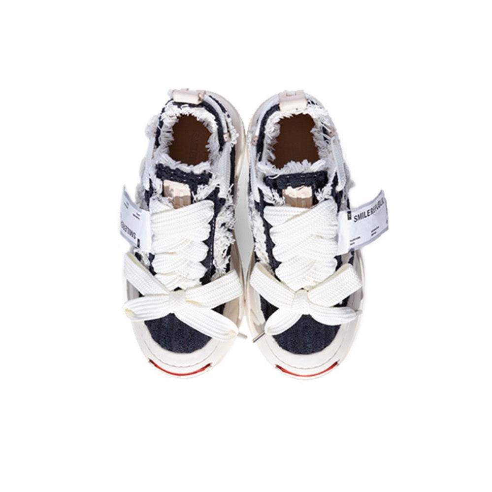 Black Corduroy Low Top SB Sneaker - SMILEREPUBLIC