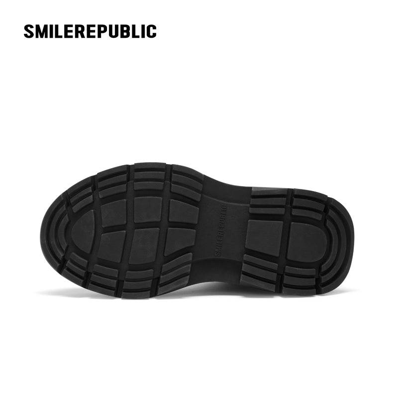 【Limited】Classic Black SR 2.0 High Top Canvas Shoes - SMILEREPUBLIC