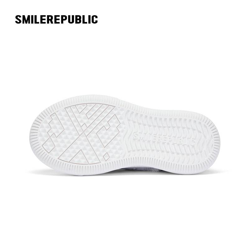 【NEW】Glitter Silver Fine Lins Low Top Sneaker - SMILEREPUBLIC
