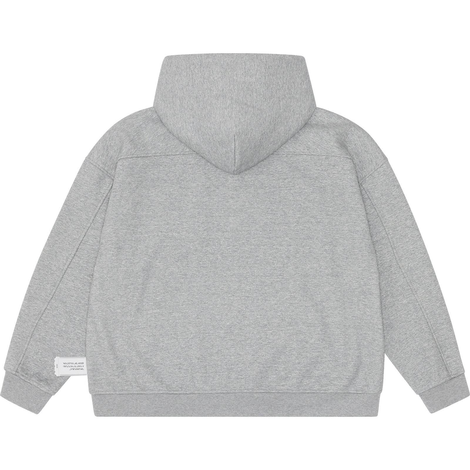 Gray Starry Jacket Knit Coat - SMILEREPUBLIC