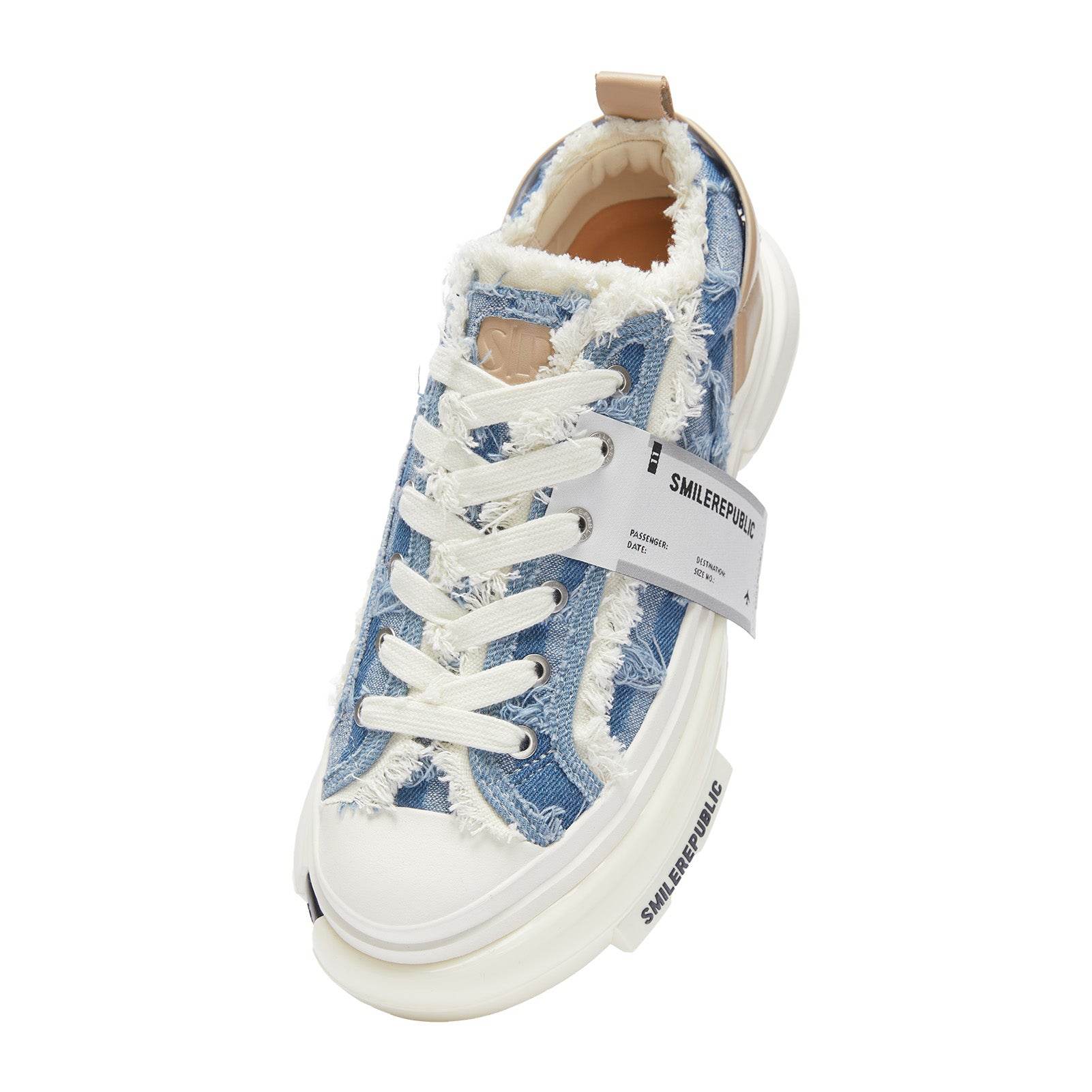 Inception 70s Light Blue Lattice - SMILEREPUBLIC