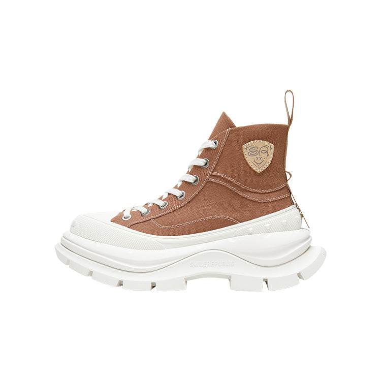 【Limited】SR 2.0 High Top Canvas Shoes - SMILEREPUBLIC