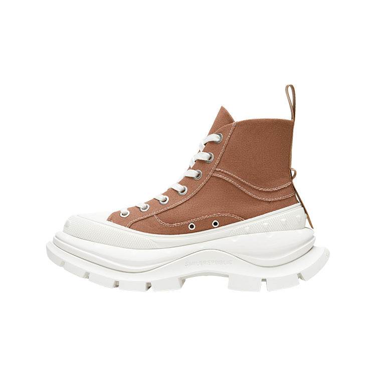 【Limited】SR 2.0 High Top Canvas Shoes - SMILEREPUBLIC