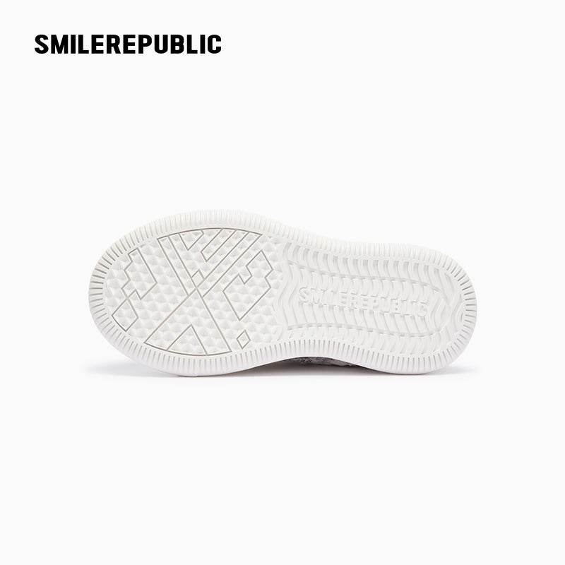 Lavender Plaid Wool Low Top Purple Sneakers - SMILEREPUBLIC
