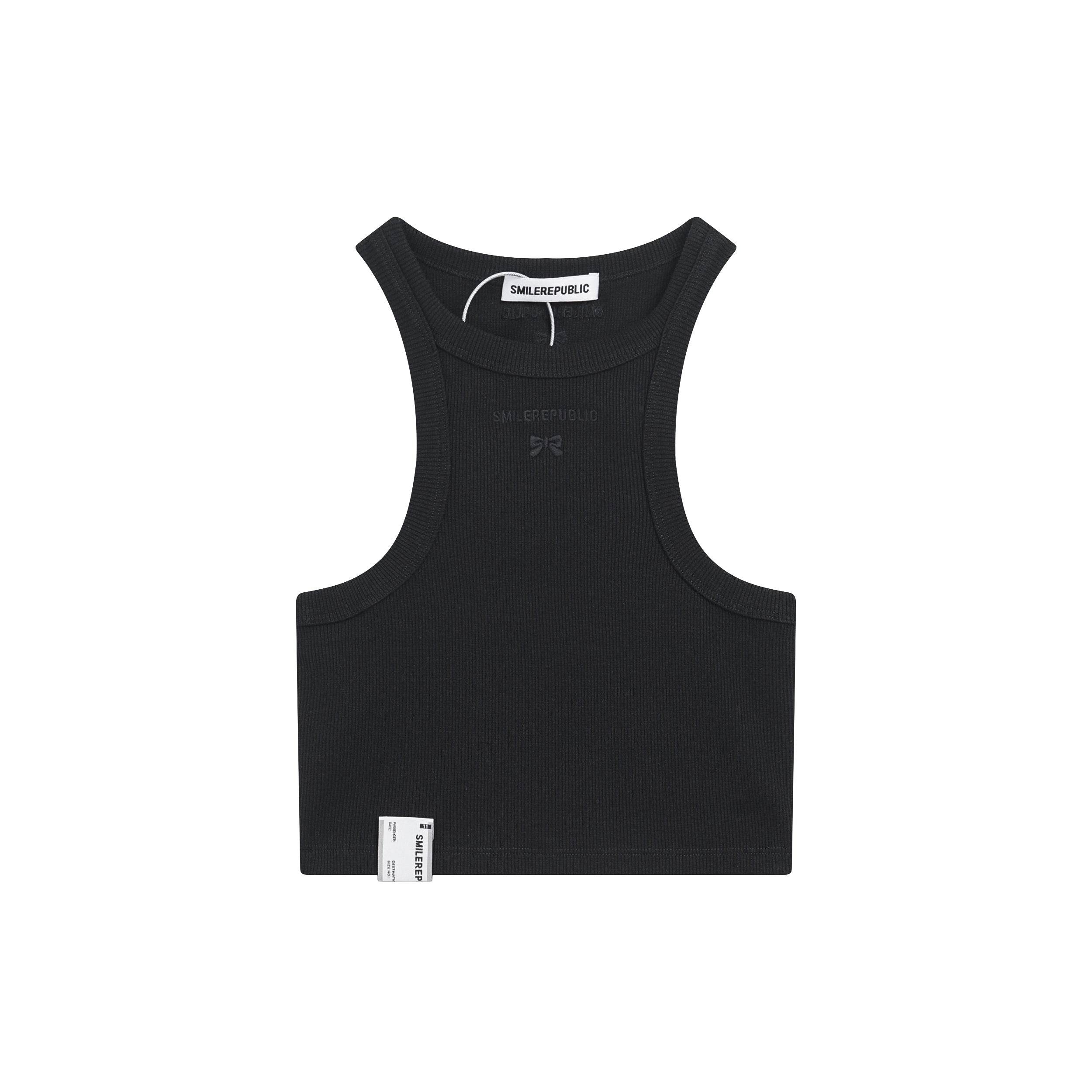 Shoulder Cut Knit Vest - SMILEREPUBLIC