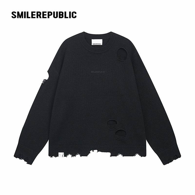 Torn To Make Old Sweaters - SMILEREPUBLIC
