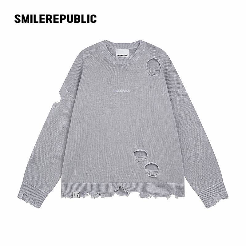 Torn To Make Old Sweaters - SMILEREPUBLIC