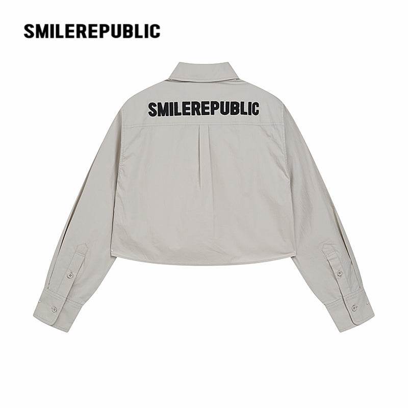 Woven Short Shirt - SMILEREPUBLIC