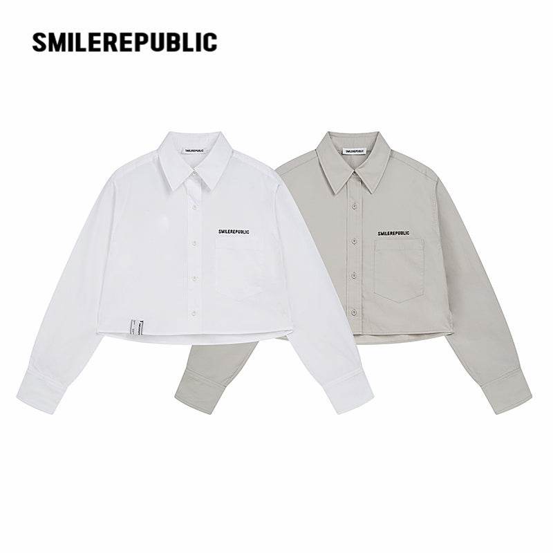 Woven Short Shirt - SMILEREPUBLIC