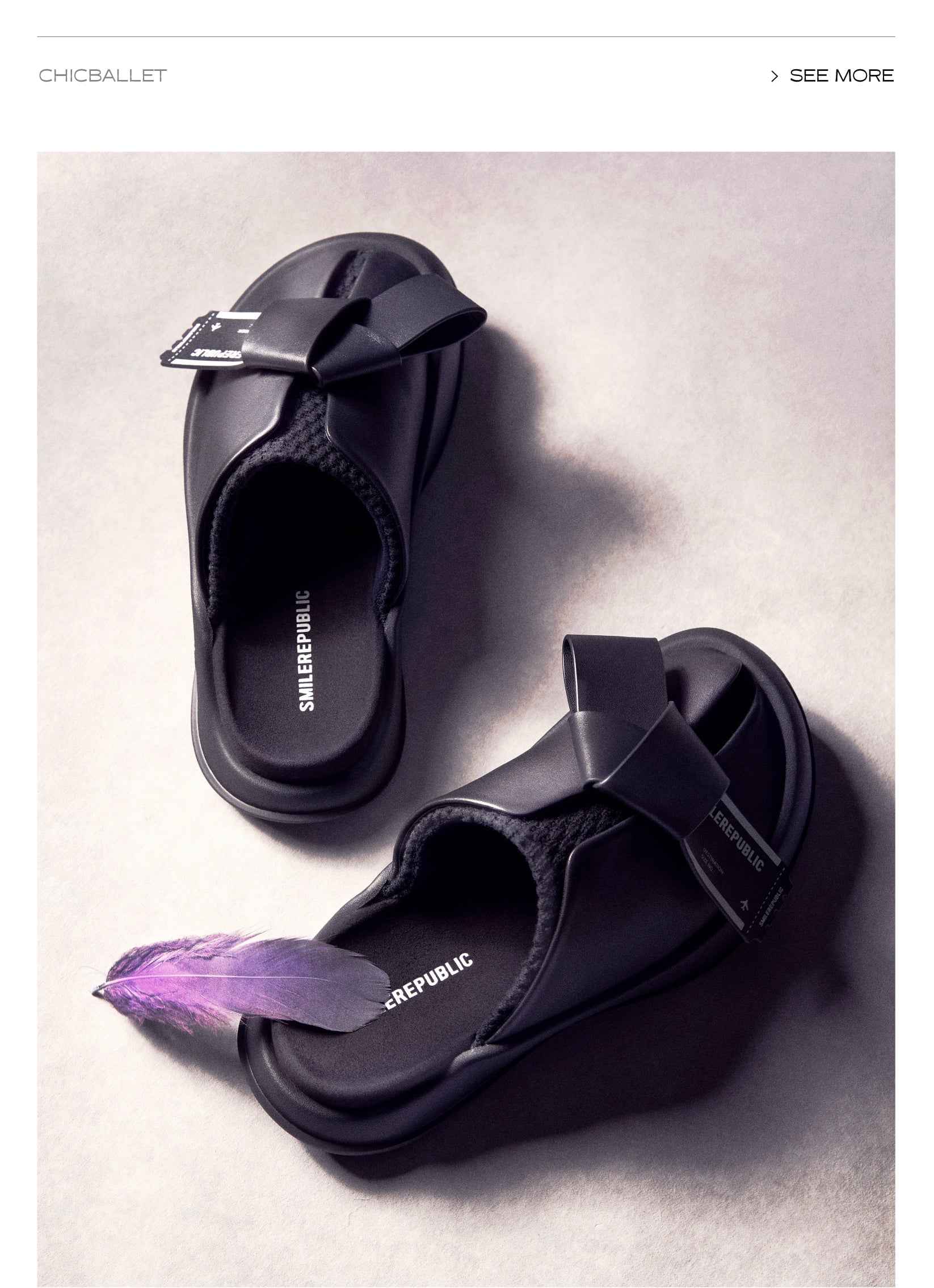 White & Black Sheepskin Thick Sold Slippers