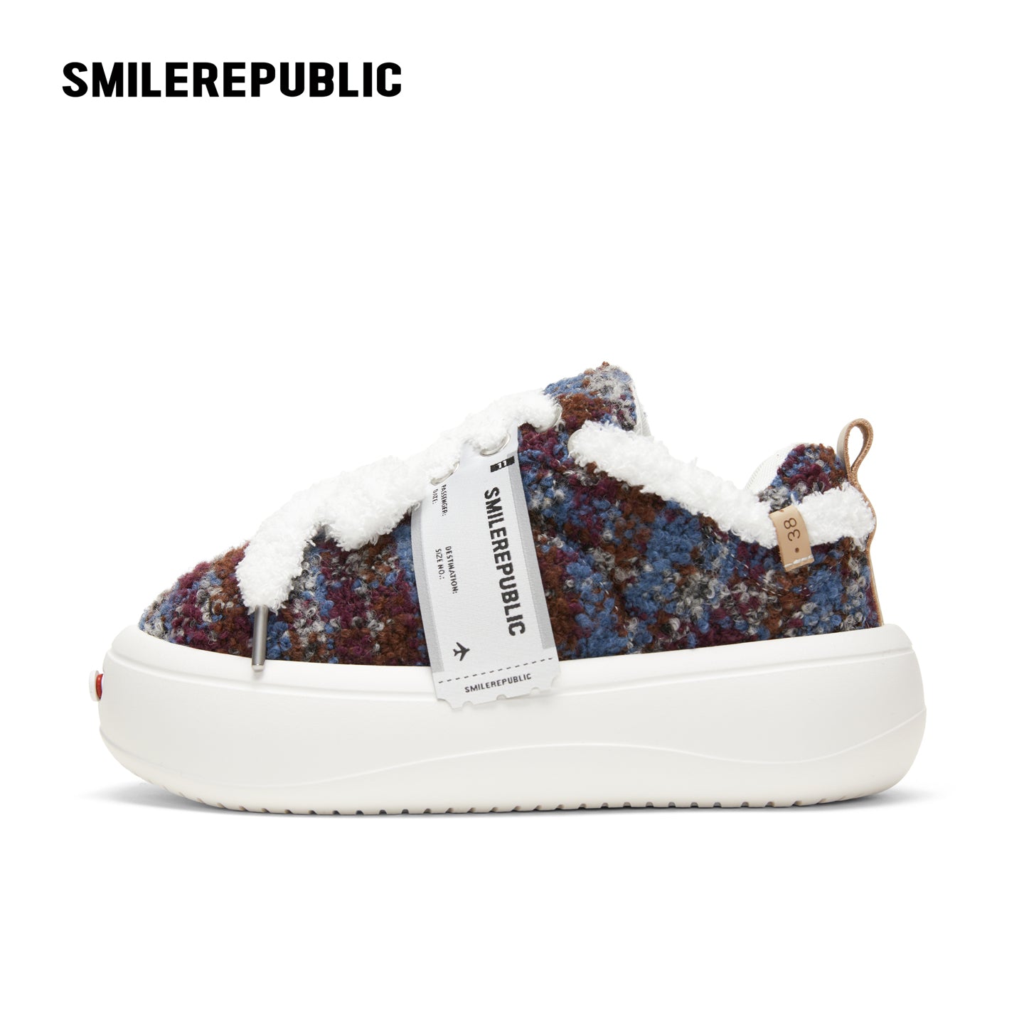 Fair Isle Polar Fleece Bread Shoes