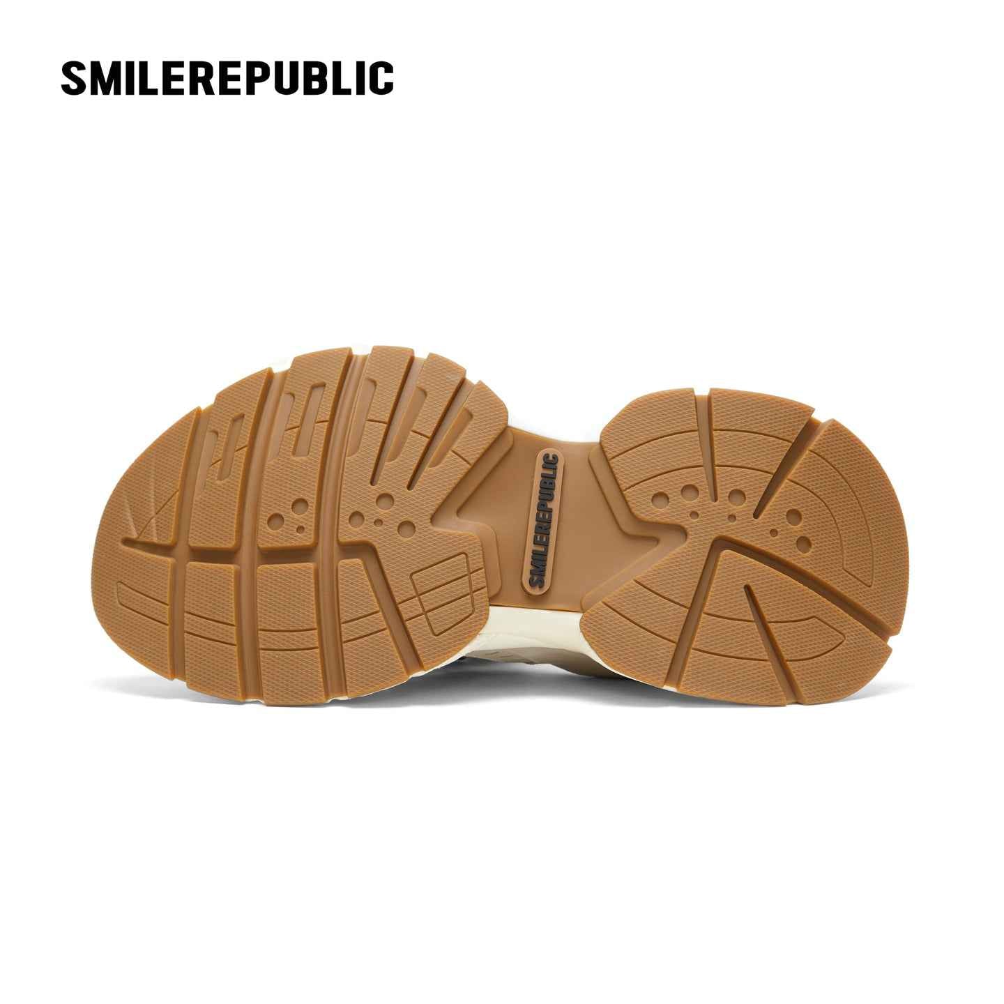 XXXS Volcanic Ash Distressed Leather Low-Top Pinecone Old Shoes