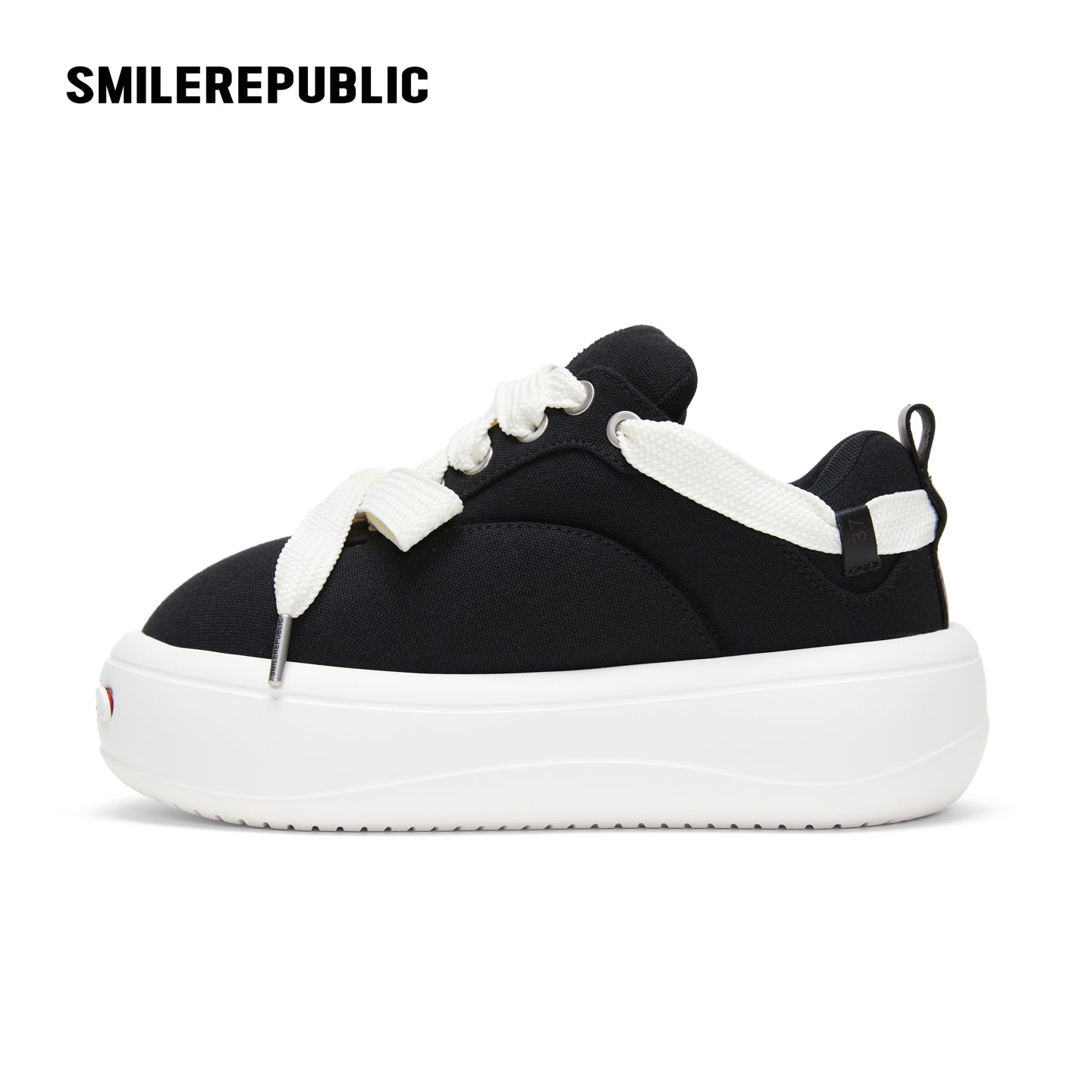 Black Canvas Bread Shoes