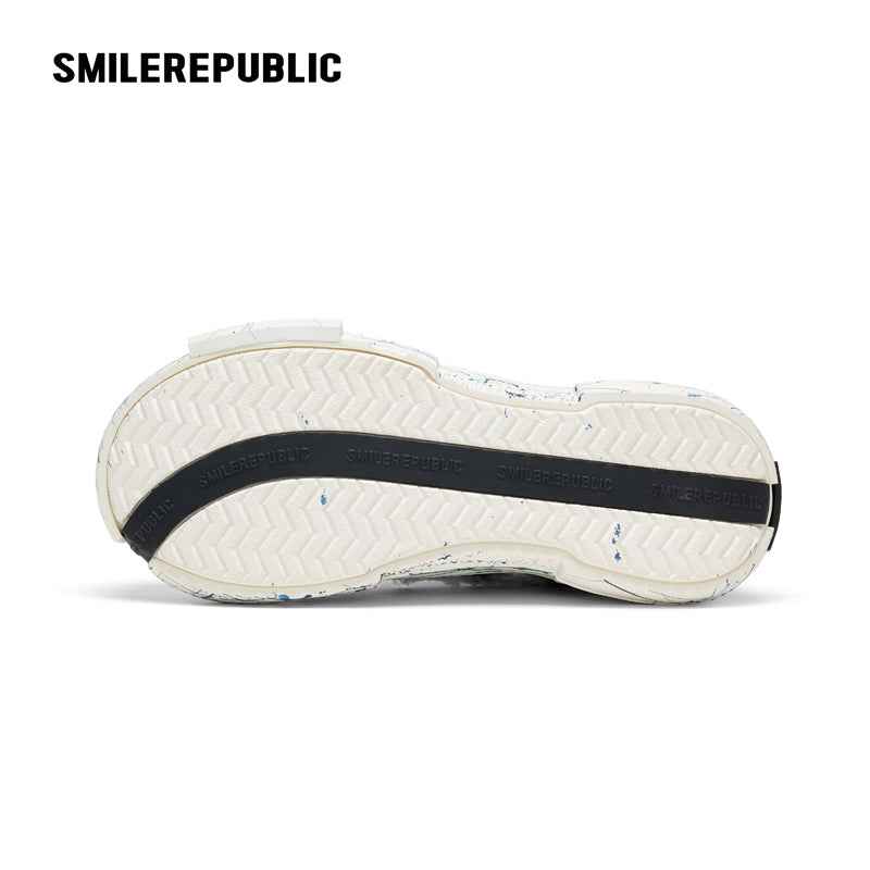 Inception 70s Splash Ink Blue Tweed