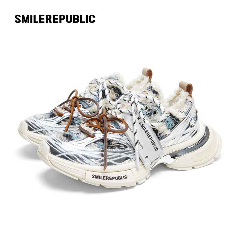 XXXS Skyline Blueblack Woolen Canvas Shoes