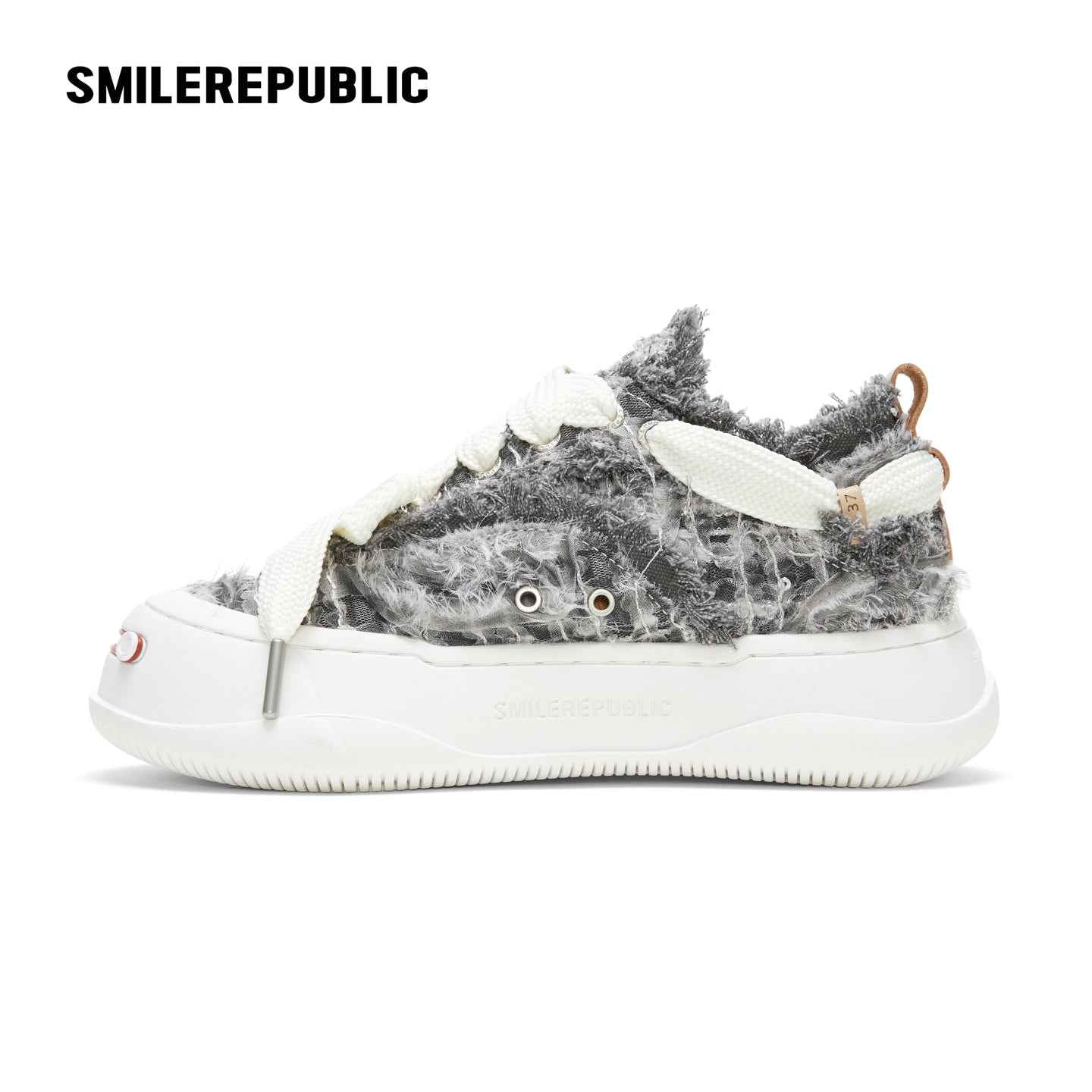 Twilight Mist Grey Low Top Canvas Shoes