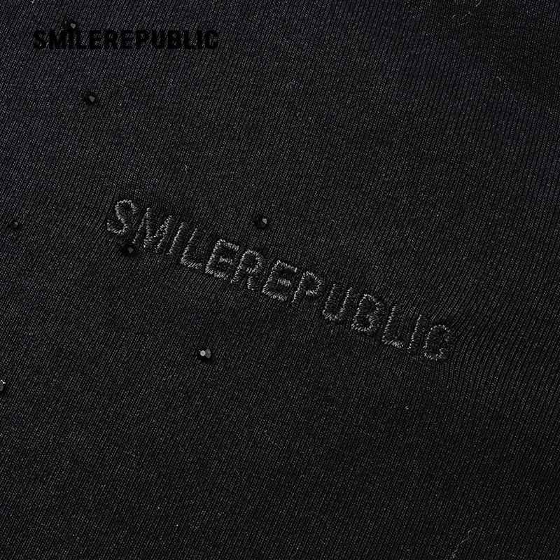 Crystal Hotfix Off-Should Knitted Top