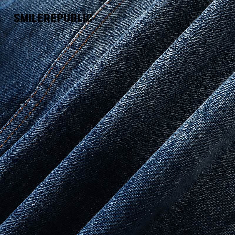 Washed Denim Jacket - SMILEREPUBLIC