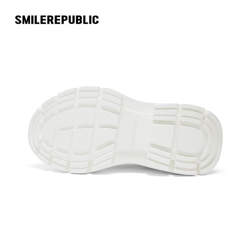 【Limited】Black White SR 2.0 High Top Canvas Shoes - SMILEREPUBLIC