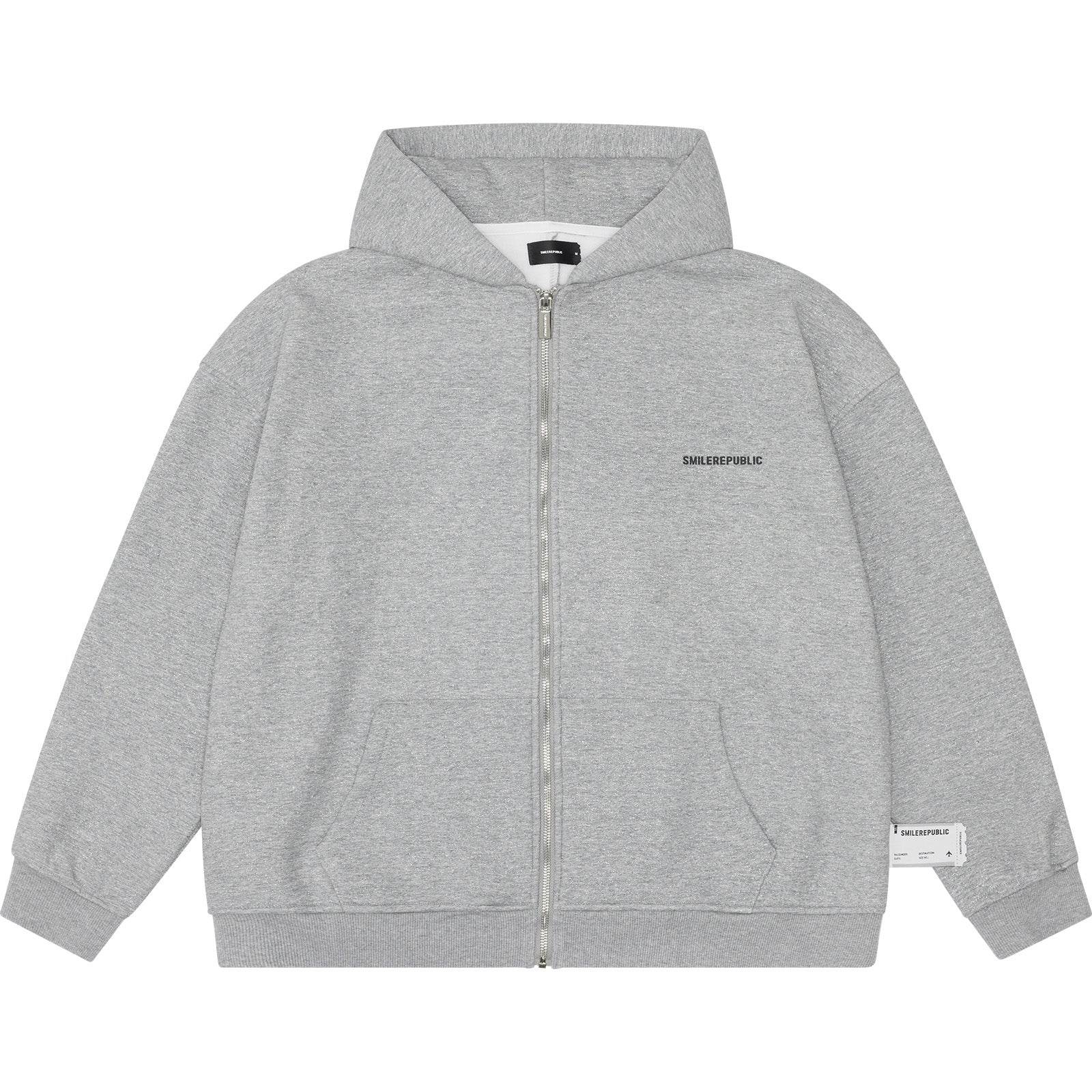 Gray Starry Jacket Knit Coat - SMILEREPUBLIC