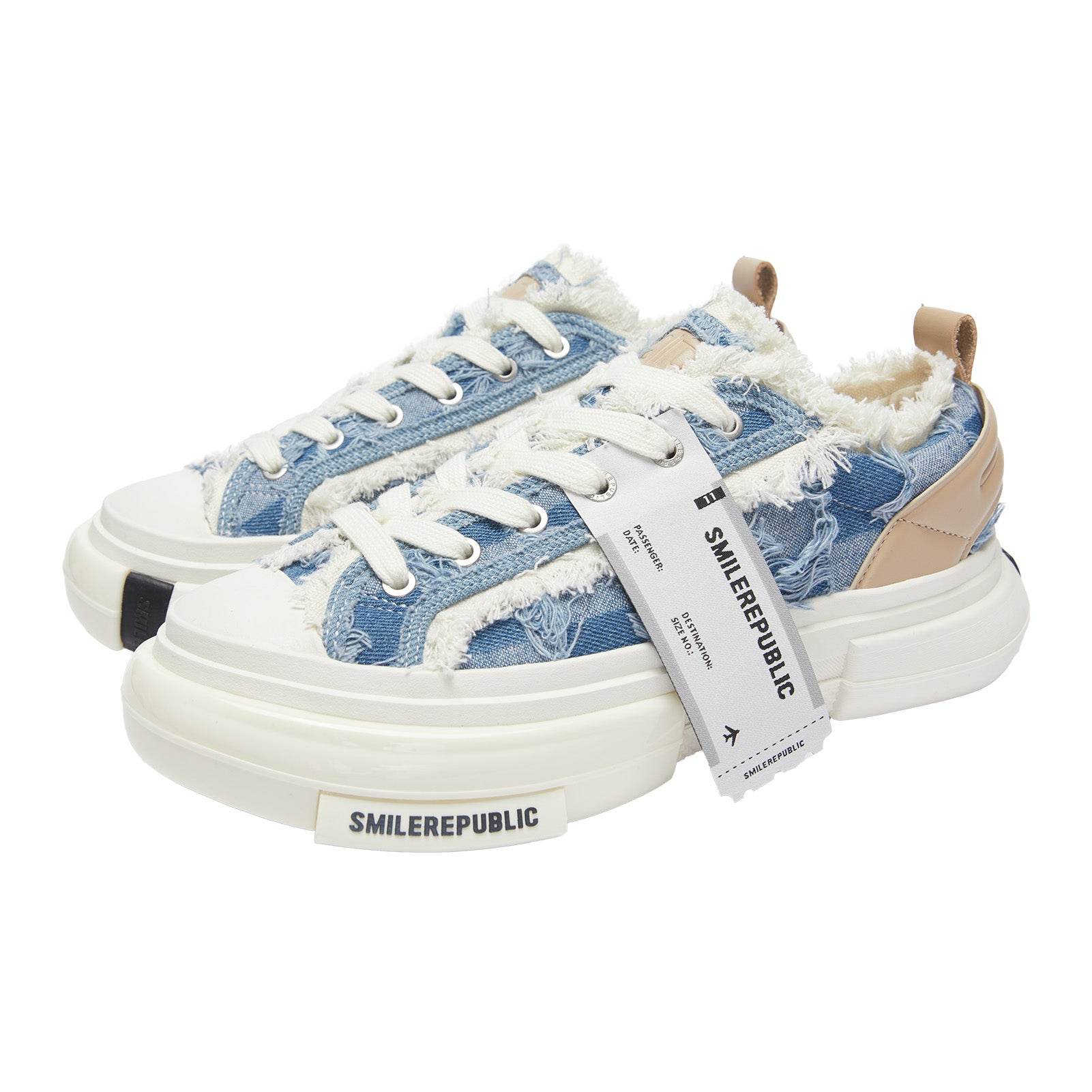 Inception 70s Light Blue Lattice - SMILEREPUBLIC