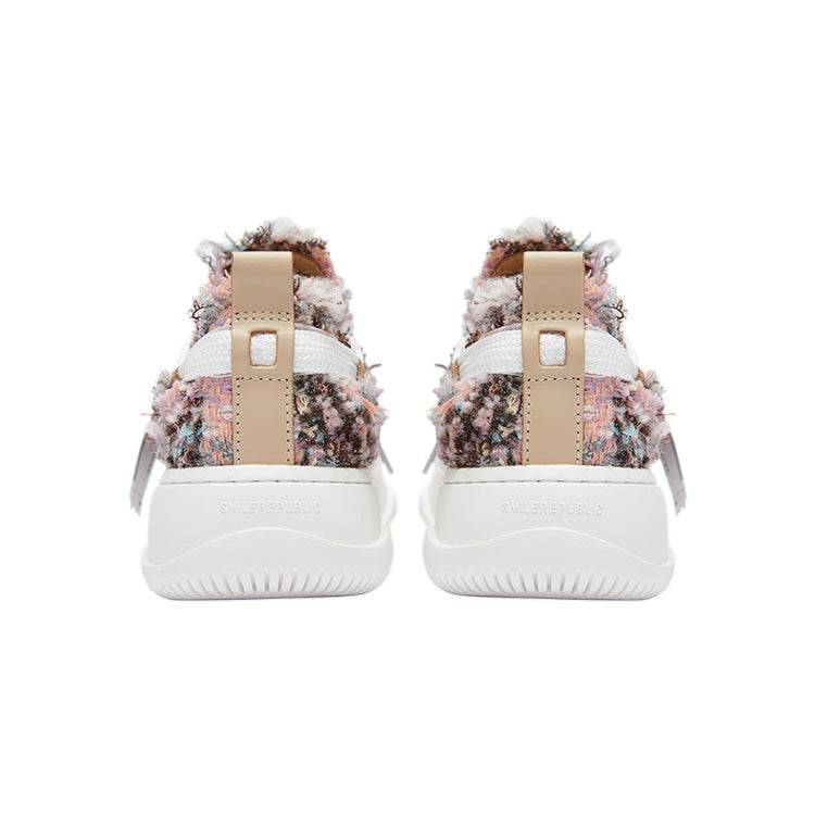 SMILEREPUBLIC Blossom Purple Tweed SB Sneaker - SMILEREPUBLIC