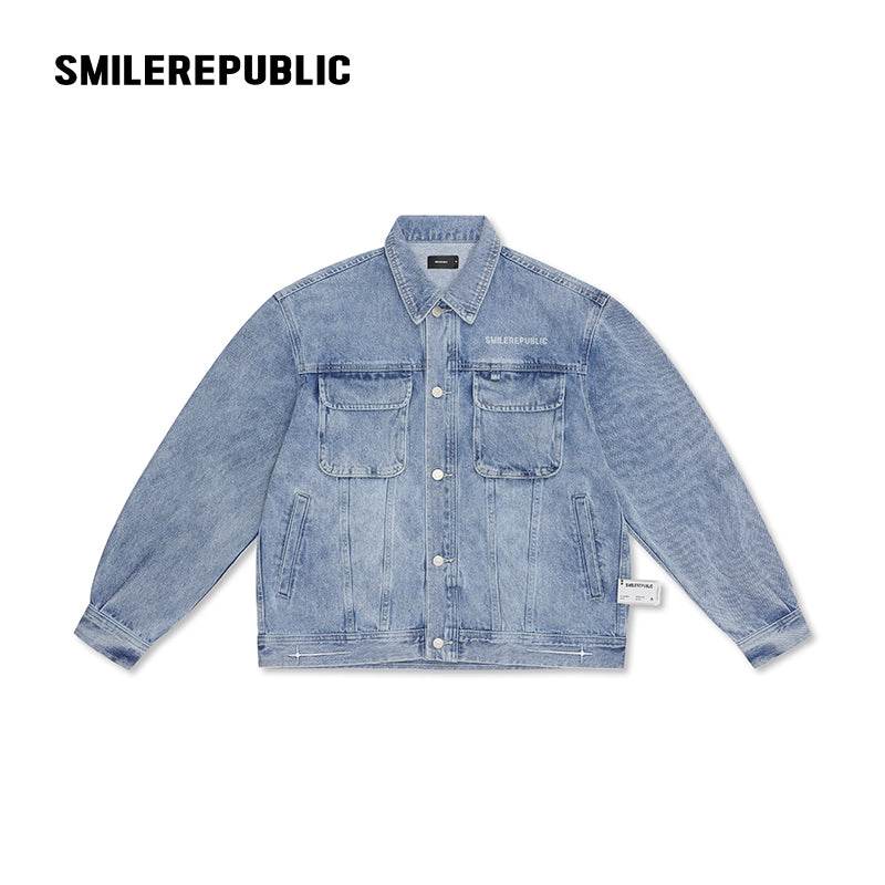 Vintage Denim Jacket - SMILEREPUBLIC