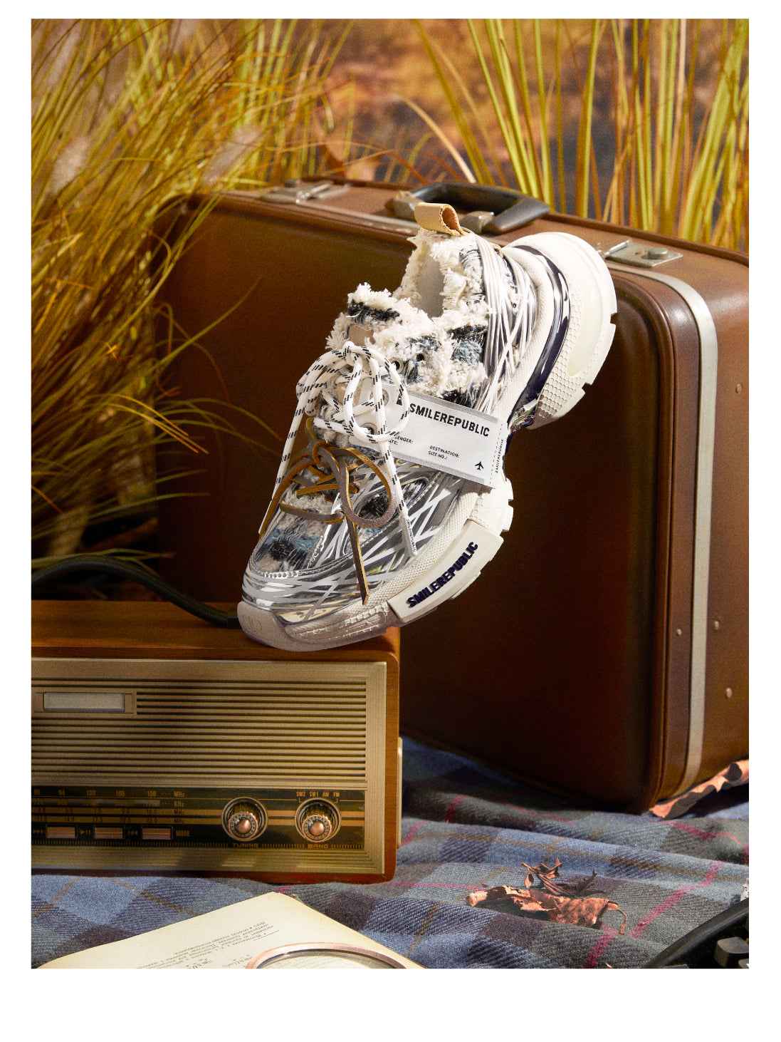 XXXS Skyline Blueblack Woolen Canvas Shoes